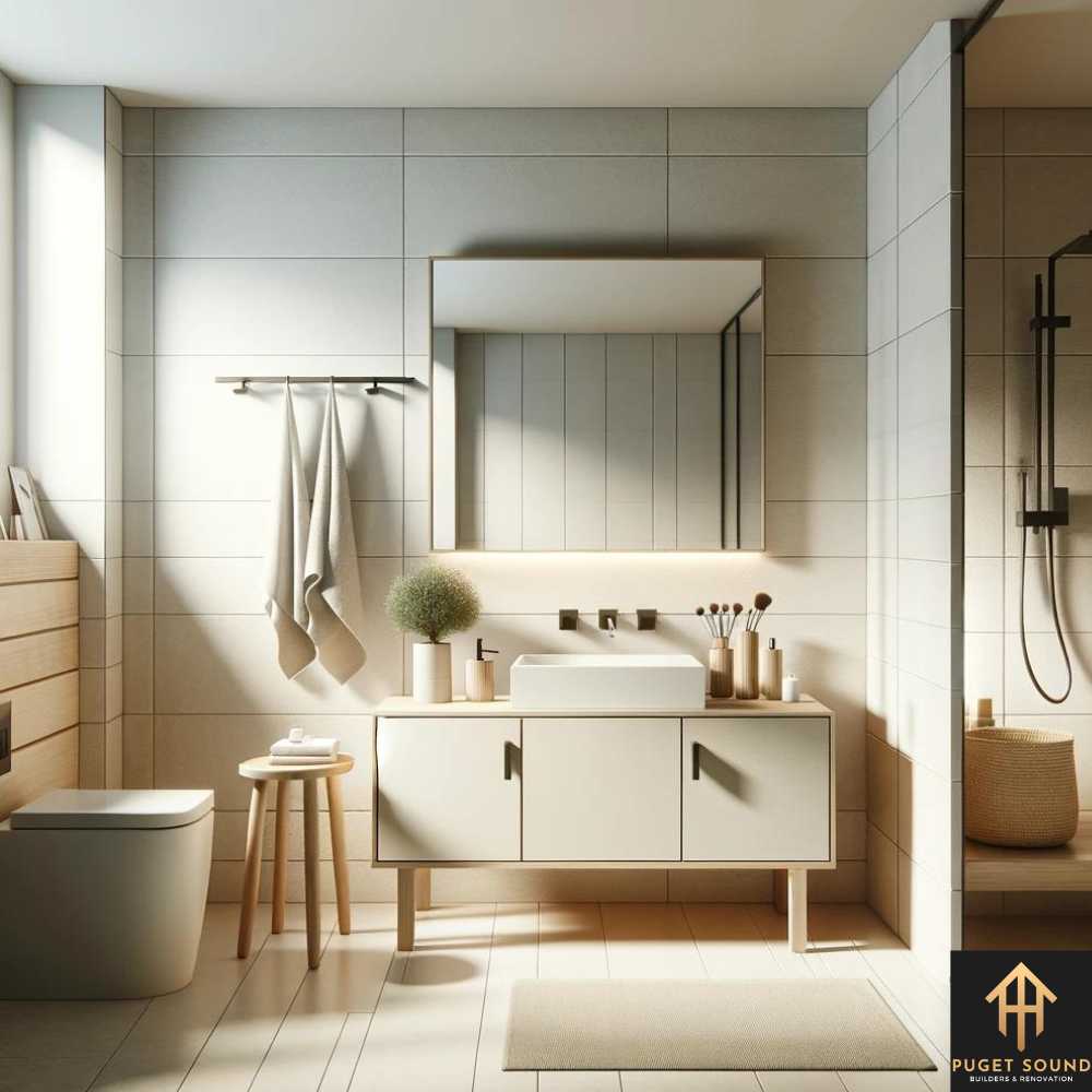PugetSoundBNR image of a bathroom embodying a minimalist and modern design